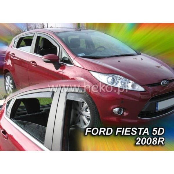 Vėjo deflektoriai FORD FIESTA MK6 5D 2008-2017