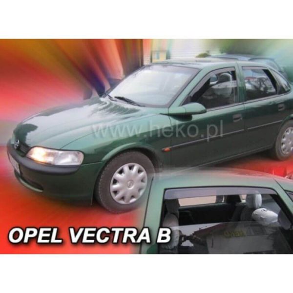 Vėjo deflektoriai OPEL VECTRA B 4D 1996-2002, sedanas