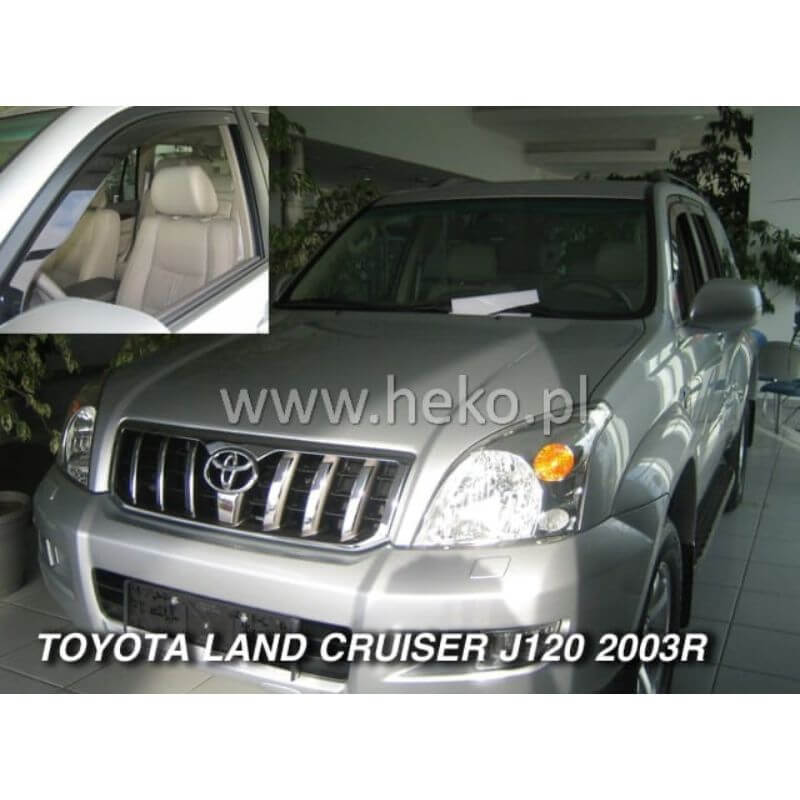 Vėjo deflektoriai TOYOTA LAND CRUISER 120 5D 2003-2009 Vėjo deflektoriai TOYOTA LAND CRUISER 120 5D 2003-2009