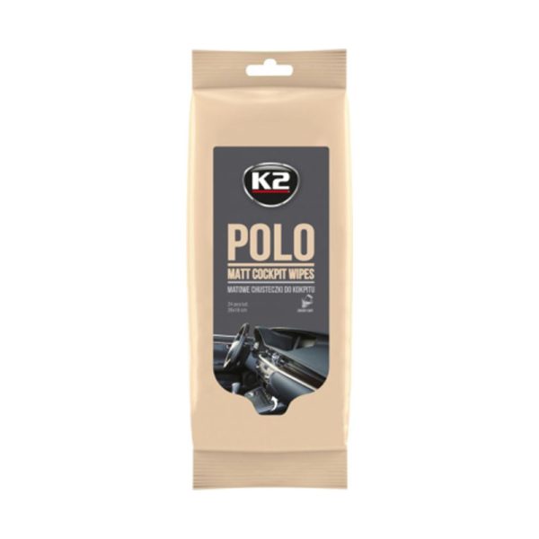 Drėgnos K2 POLO MAT servetėlės prietaisų skydeliui - Image 1