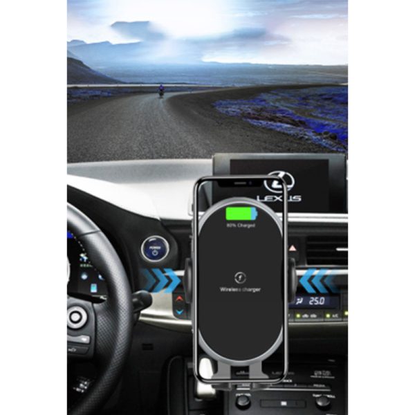 Automobilinis belaidis įkroviklis CAR WIRELESS CHARGER - Image 4