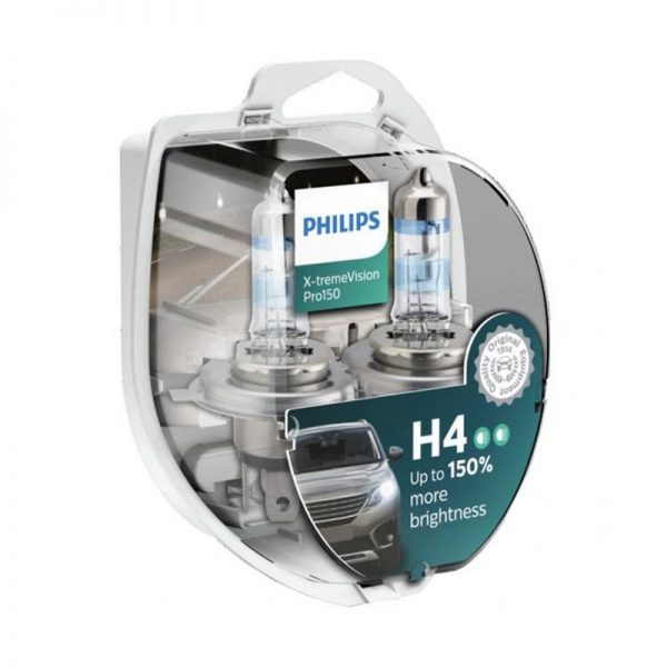 Lemputės Philips H4 X-tremeVision Pro150