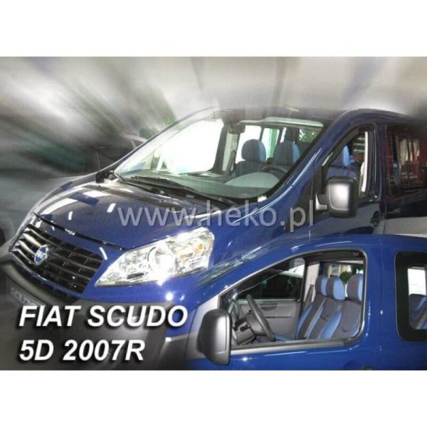 Vėjo deflektoriai TOYOTA PROACE I 4D 2013-2016 (PRIEKINIAI)