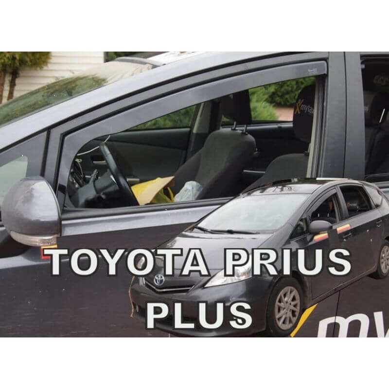 Vėjo deflektoriai TOYOTA PRIUS PLUS 5D nuo 2011 (PRIEKINIAI) Vėjo deflektoriai TOYOTA PRIUS PLUS 5D nuo 2011 (PRIEKINIAI)