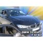 Vėjo deflektoriai BMW 3 F30/F31 4/5D 2011-2018 (PRIEKINIAI)