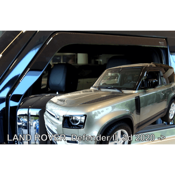 Vėjo deflektoriai LAND ROVER DEFENDER 3D nuo 2020