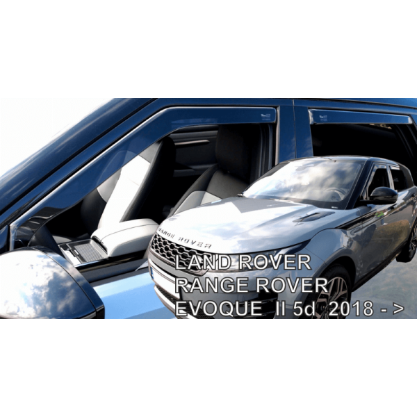 Vėjo deflektoriai LAND ROVER RANGE ROVER EVOQUE II 5D nuo 2018