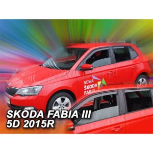 Vėjo deflektoriai SKODA FABIA III 5D nuo 2014