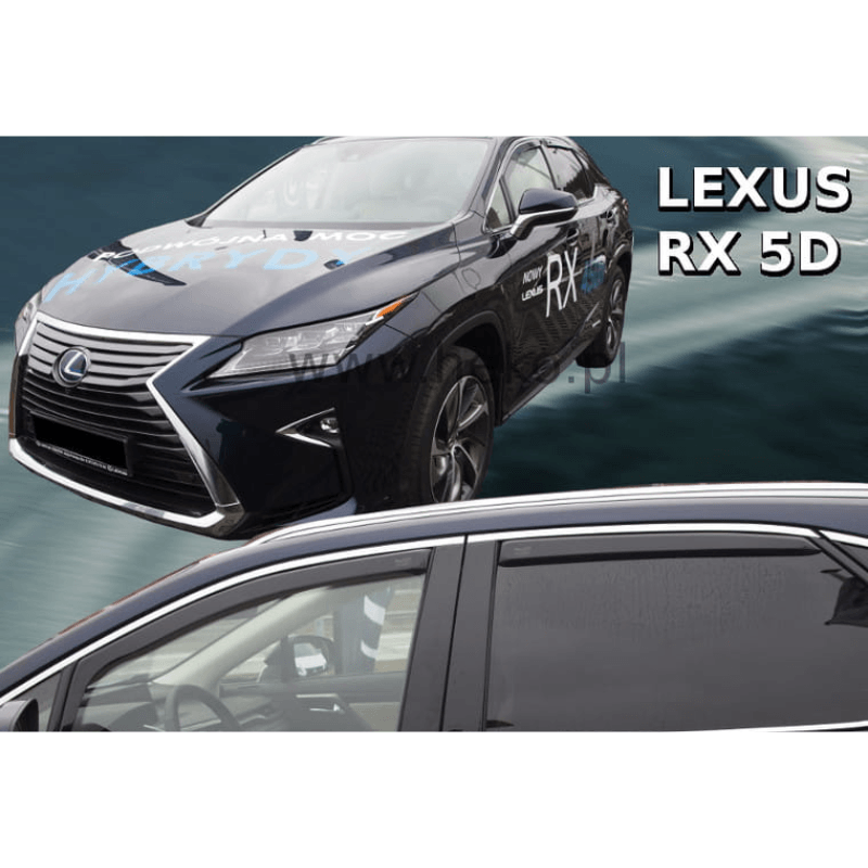 Vėjo deflektoriai LEXUS RX IV 5D 2015-2022